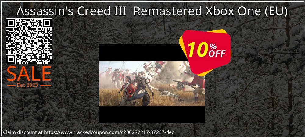 Assassin's Creed III  Remastered Xbox One - EU  coupon on Working Day promotions
