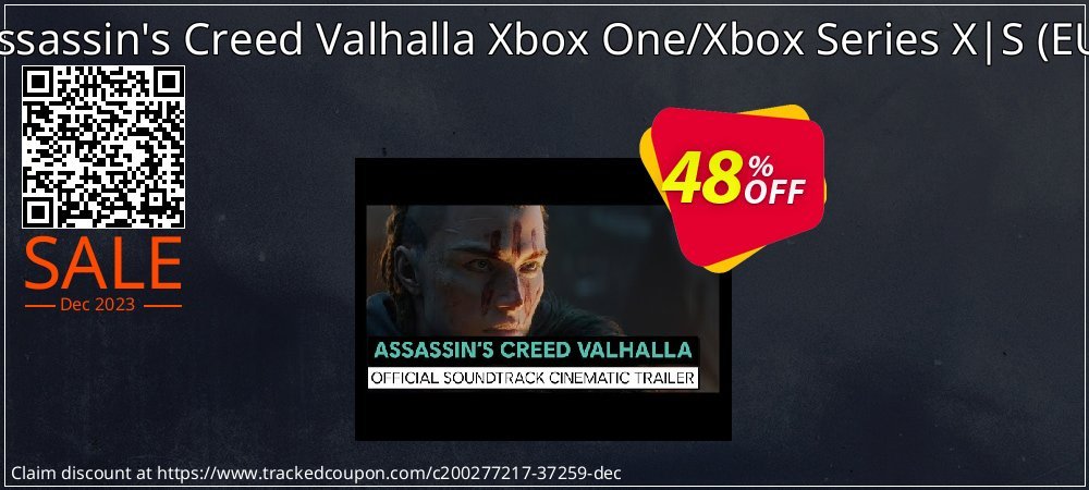 Assassin's Creed Valhalla Xbox One/Xbox Series X|S - EU  coupon on World Password Day discount