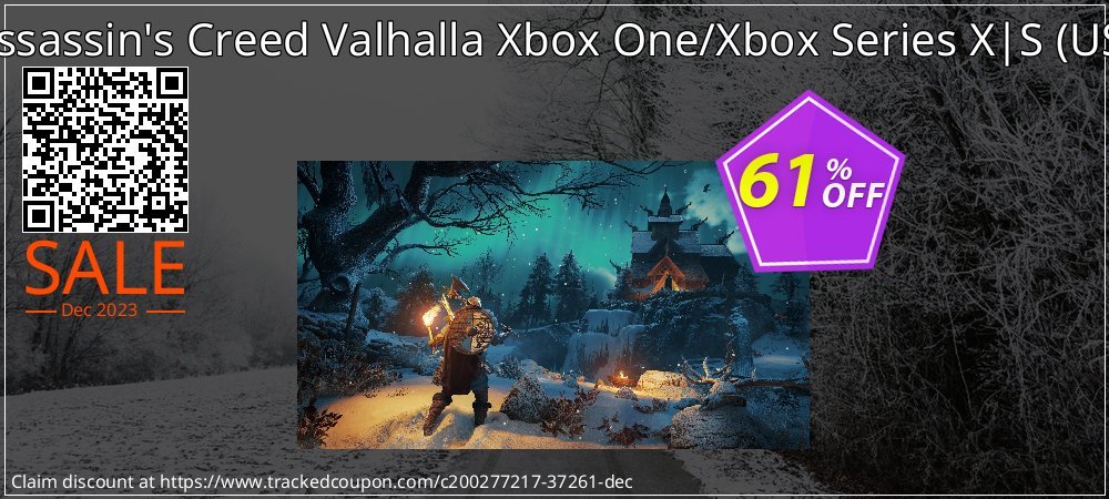 Assassin's Creed Valhalla Xbox One/Xbox Series X|S - US  coupon on World Party Day offering discount