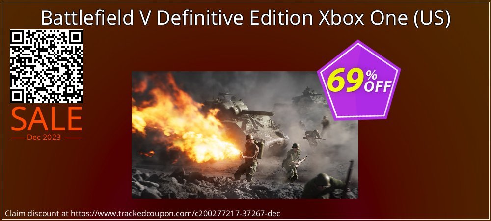 Battlefield V Definitive Edition Xbox One - US  coupon on April Fools' Day deals