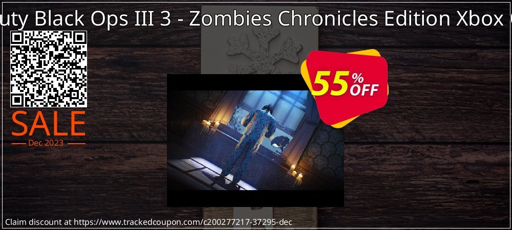 Call of Duty Black Ops III 3 - Zombies Chronicles Edition Xbox One - US  coupon on National Walking Day offer
