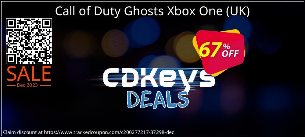 Call of Duty Ghosts Xbox One - UK  coupon on Easter Day offering sales