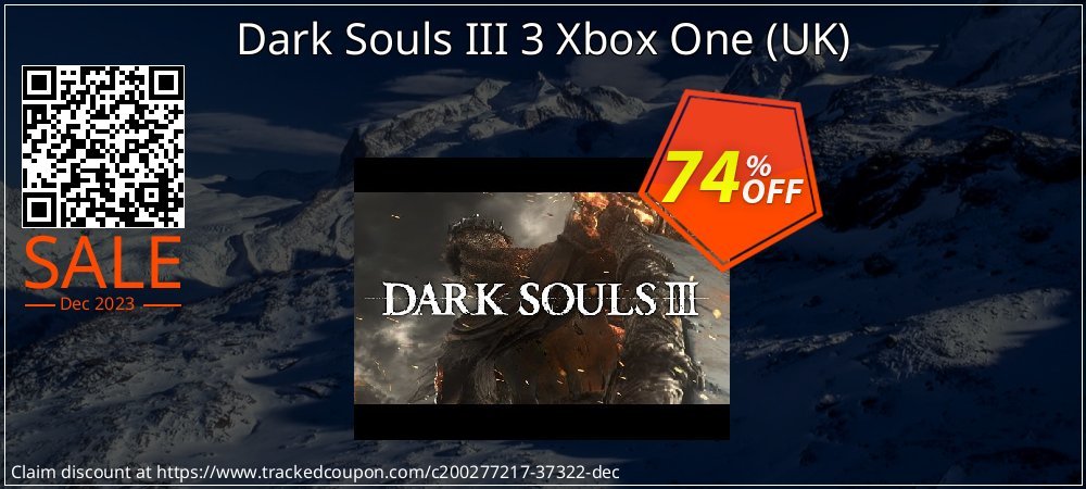 Dark Souls III 3 Xbox One - UK  coupon on April Fools' Day offer