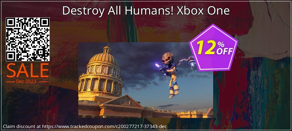 Destroy All Humans! Xbox One coupon on Easter Day offering sales