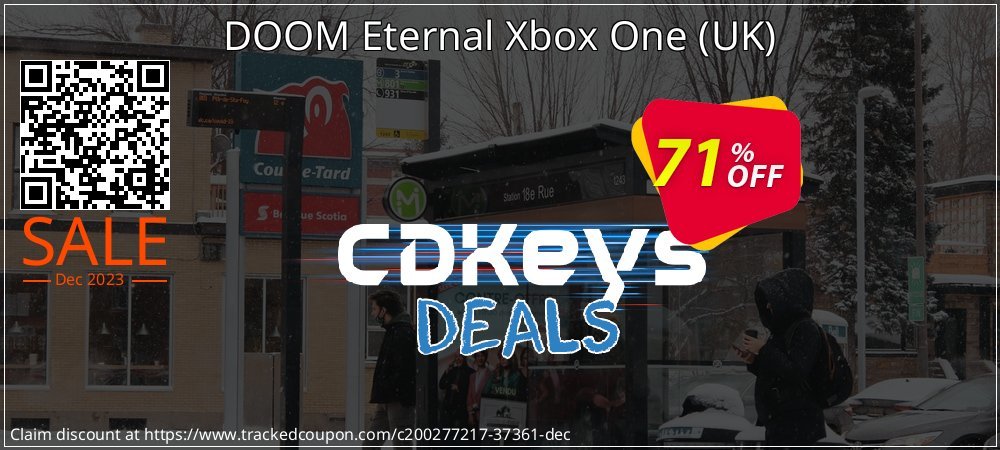 DOOM Eternal Xbox One - UK  coupon on World Party Day offering sales
