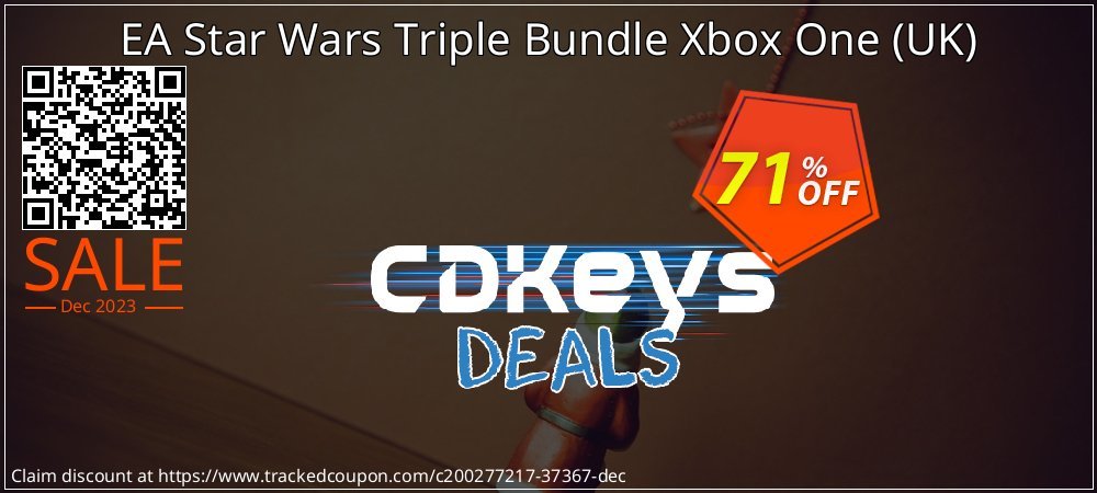 EA Star Wars Triple Bundle Xbox One - UK  coupon on April Fools' Day offer