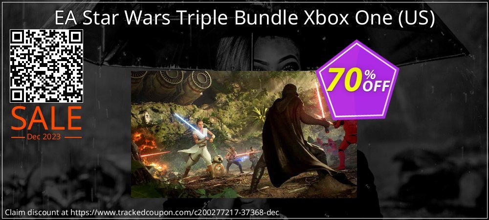 EA Star Wars Triple Bundle Xbox One - US  coupon on Virtual Vacation Day offer
