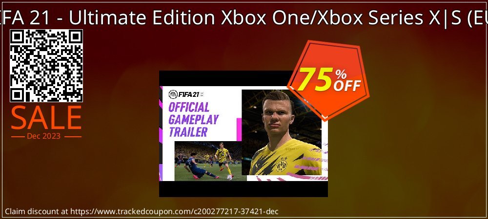 FIFA 21 - Ultimate Edition Xbox One/Xbox Series X|S - EU  coupon on National Loyalty Day discount