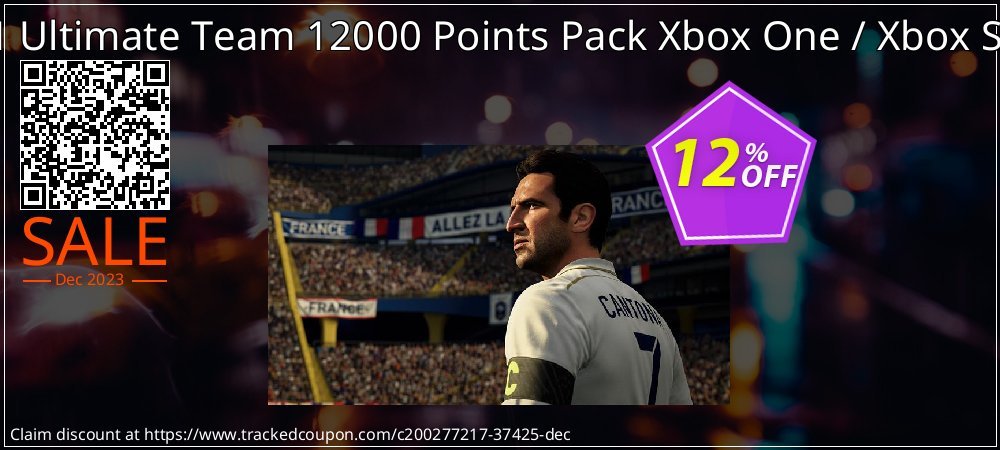 FIFA 21 Ultimate Team 12000 Points Pack Xbox One / Xbox Series X coupon on World Backup Day offering sales