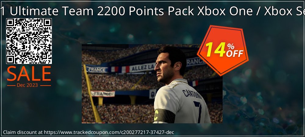 FIFA 21 Ultimate Team 2200 Points Pack Xbox One / Xbox Series X coupon on April Fools' Day promotions