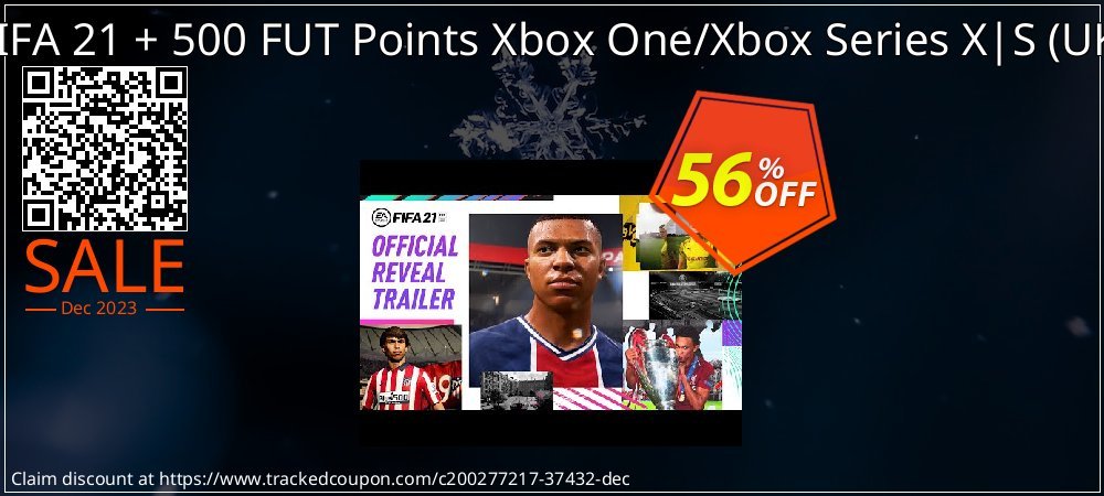 FIFA 21 + 500 FUT Points Xbox One/Xbox Series X|S - UK  coupon on Working Day offering sales