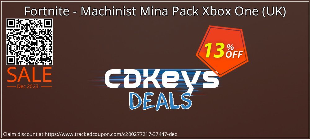 Fortnite - Machinist Mina Pack Xbox One - UK  coupon on April Fools' Day deals