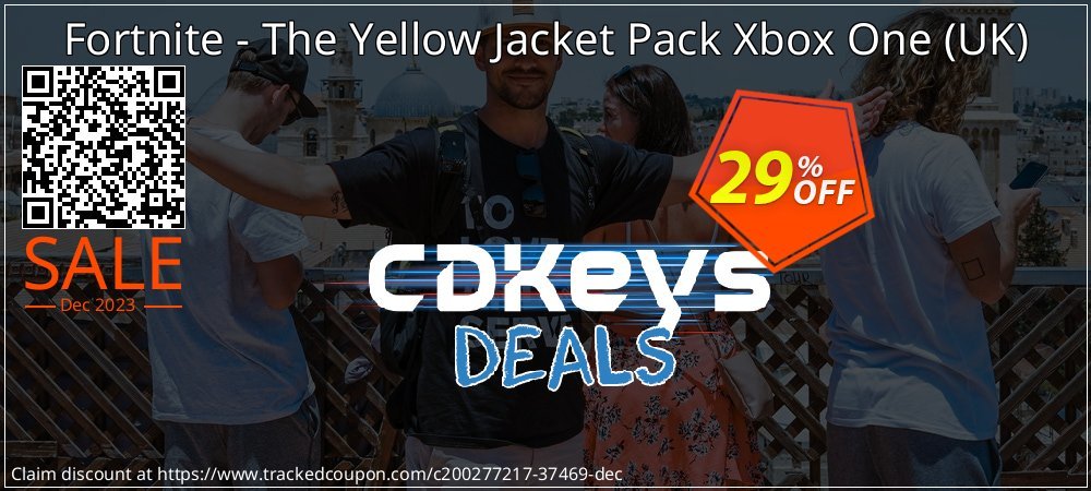 Fortnite - The Yellow Jacket Pack Xbox One - UK  coupon on Tell a Lie Day offering sales