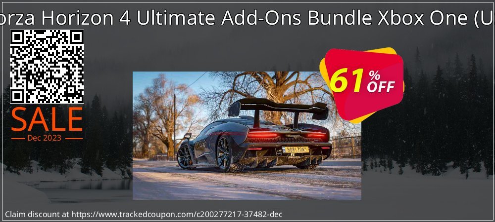 Forza Horizon 4 Ultimate Add-Ons Bundle Xbox One - US  coupon on April Fools' Day sales