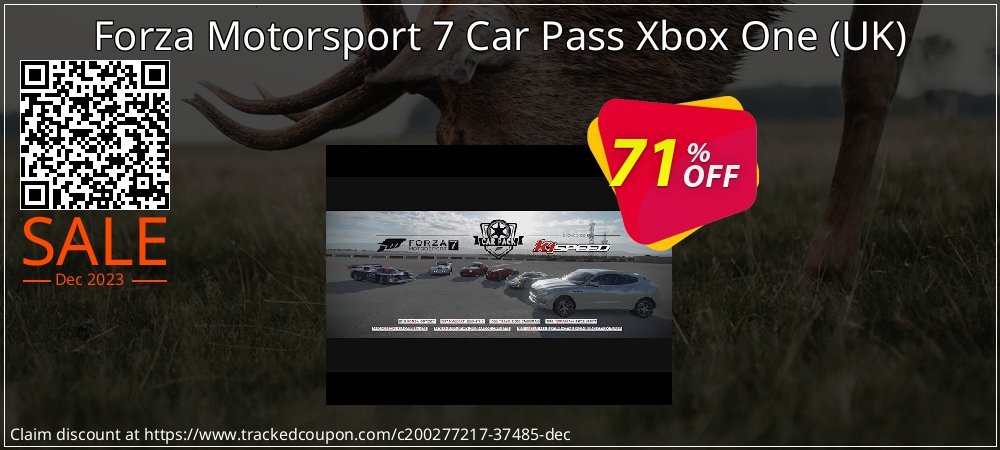 Forza Motorsport 7 Car Pass Xbox One - UK  coupon on World Backup Day offer