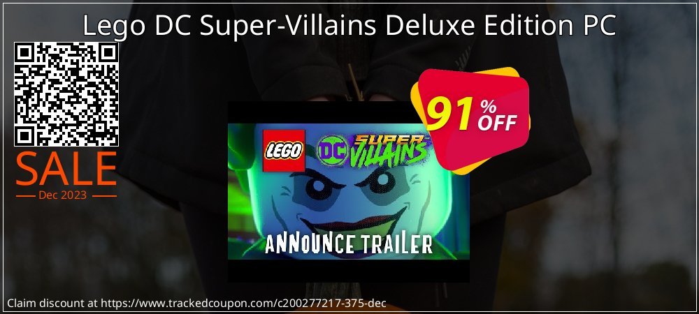 Get 89% OFF Lego DC Super-Villains Deluxe Edition PC offer
