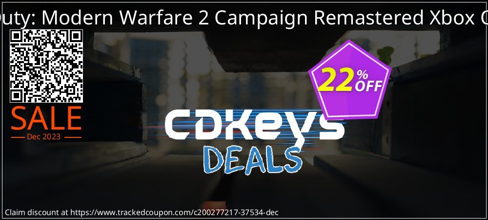 Call of Duty: Modern Warfare 2 Campaign Remastered Xbox One - UK  coupon on Tell a Lie Day discounts