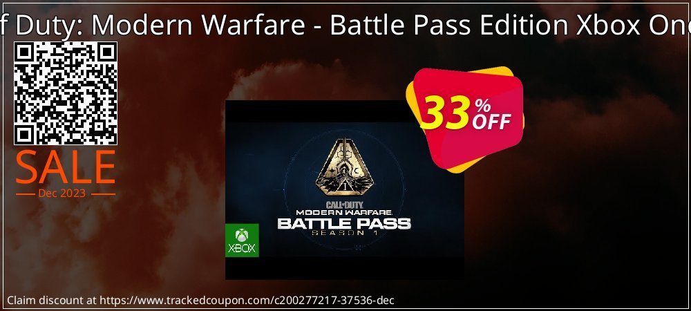 Call of Duty: Modern Warfare - Battle Pass Edition Xbox One - UK  coupon on World Party Day sales