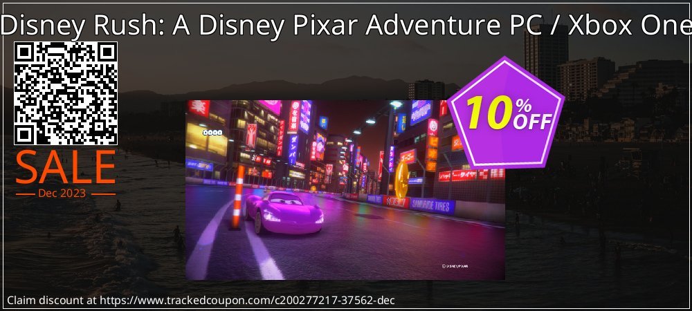 Disney Rush: A Disney Pixar Adventure PC / Xbox One coupon on April Fools' Day promotions