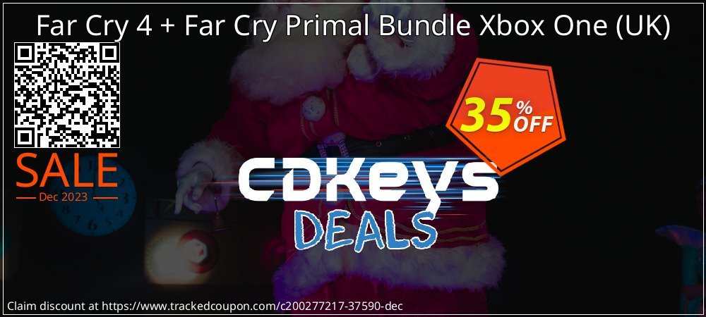 Far Cry 4 + Far Cry Primal Bundle Xbox One - UK  coupon on National Walking Day sales