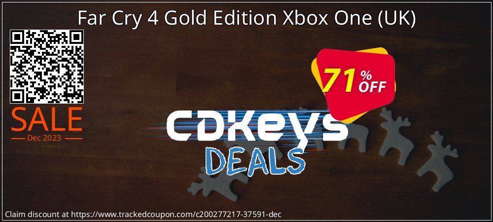 Far Cry 4 Gold Edition Xbox One - UK  coupon on World Party Day deals