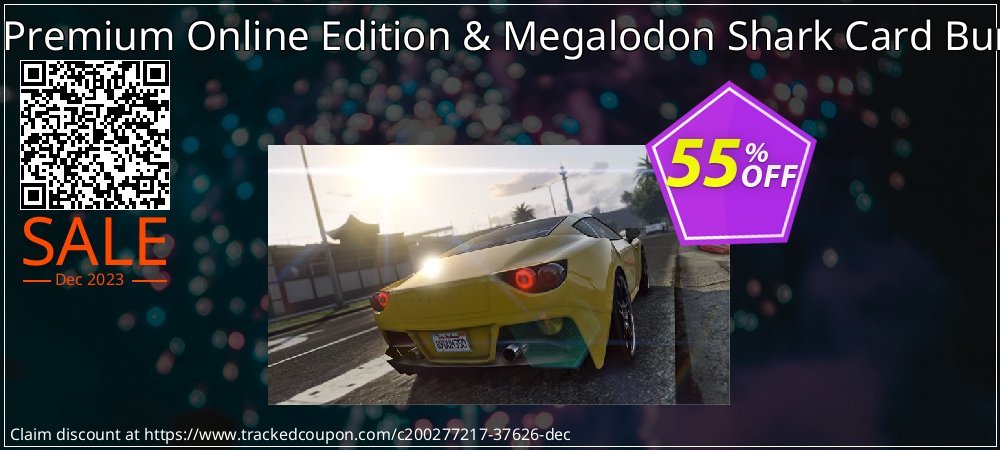 Grand Theft Auto V Premium Online Edition & Megalodon Shark Card Bundle Xbox One  - US  coupon on World Party Day sales