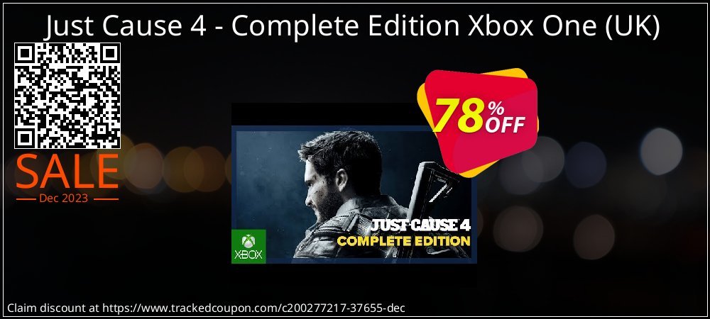 Get 77% OFF Just Cause 4 - Complete Edition Xbox One (UK) discounts