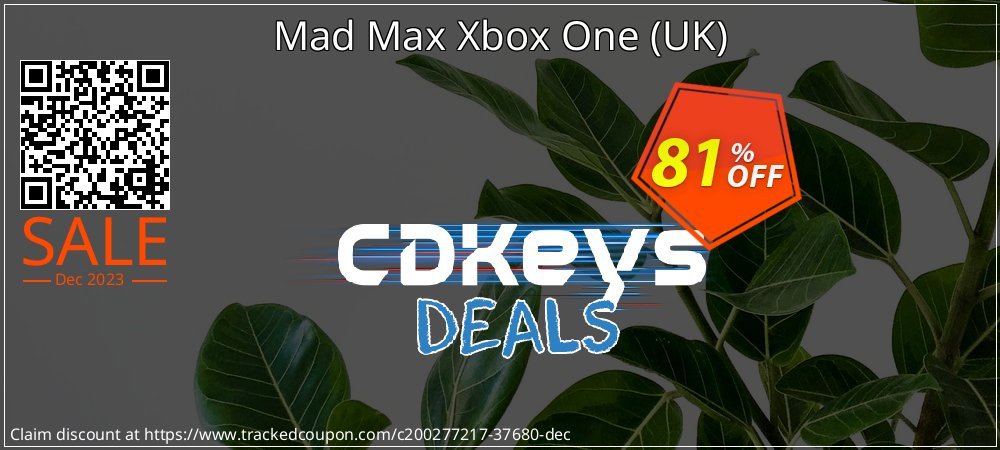 Mad Max Xbox One - UK  coupon on National Walking Day sales