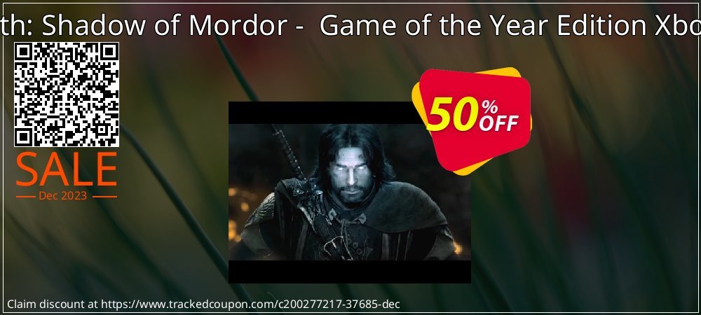 Middle-Earth: Shadow of Mordor -  Game of the Year Edition Xbox One - UK  coupon on World Backup Day offering discount