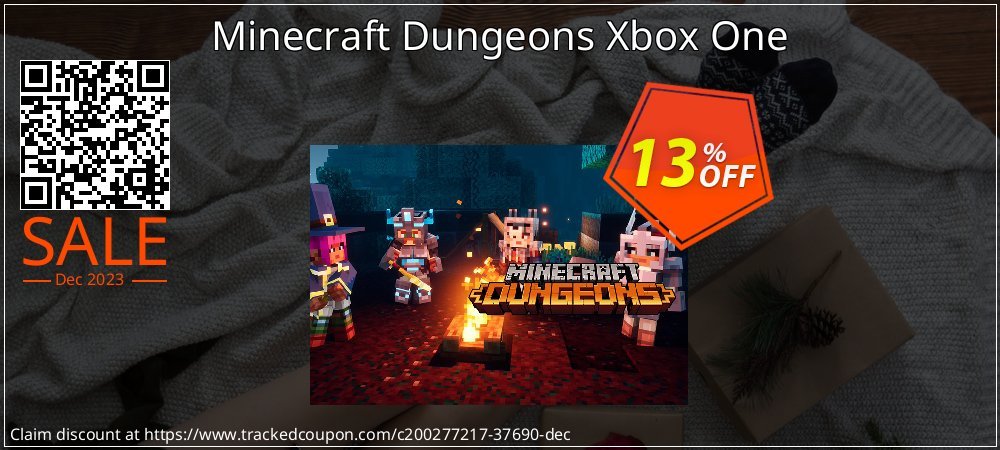 Minecraft Dungeons Xbox One coupon on National Walking Day deals