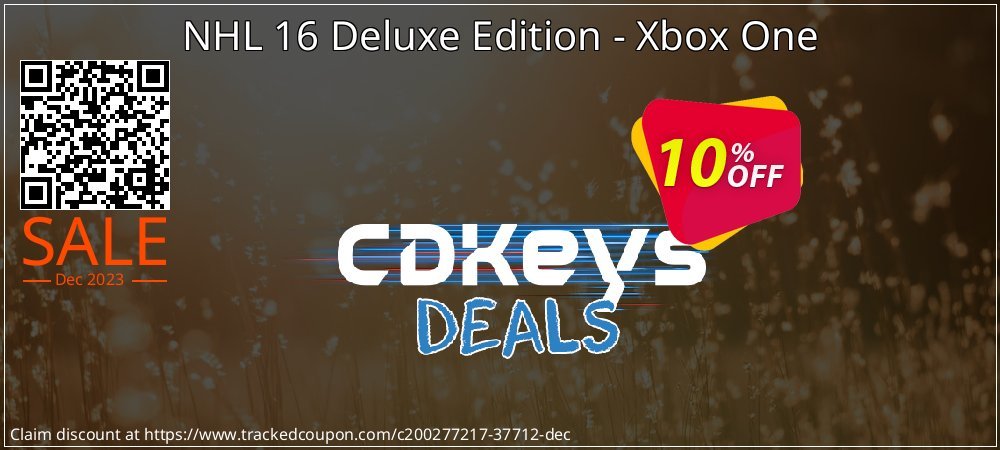 NHL 16 Deluxe Edition - Xbox One coupon on April Fools Day offering discount