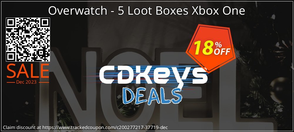 Overwatch - 5 Loot Boxes Xbox One coupon on Tell a Lie Day discount