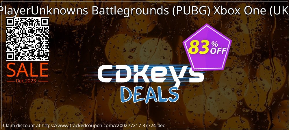 PlayerUnknowns Battlegrounds - PUBG Xbox One - UK  coupon on April Fools' Day discounts