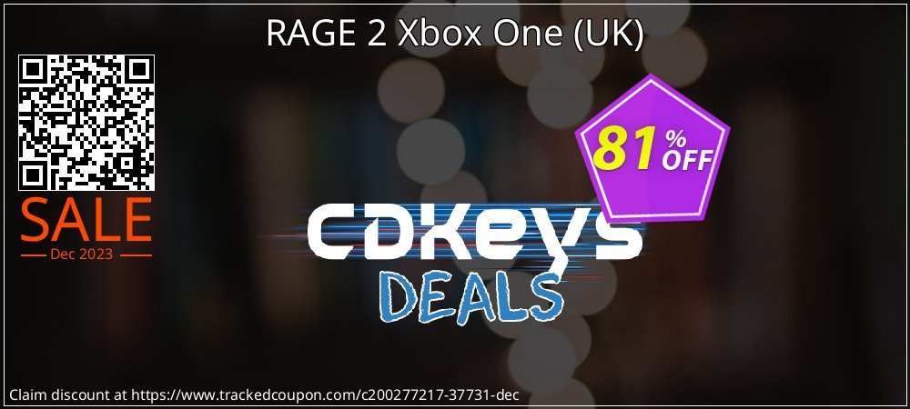 RAGE 2 Xbox One - UK  coupon on World Party Day super sale