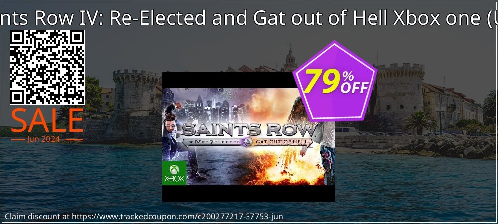 Saints Row IV: Re-Elected and Gat out of Hell Xbox one - UK  coupon on National Pizza Party Day offer