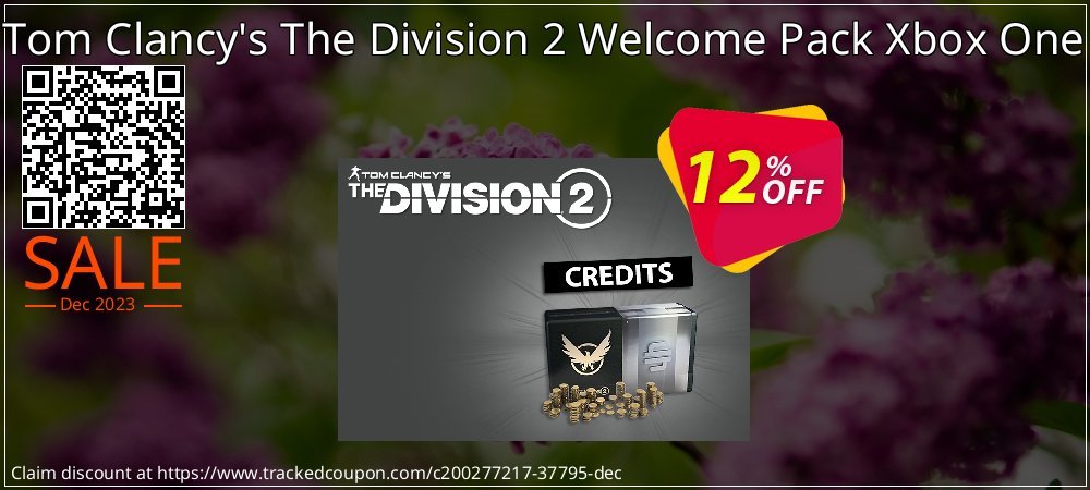 Tom Clancy's The Division 2 Welcome Pack Xbox One coupon on National Walking Day discounts