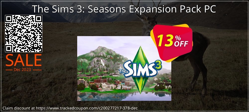 The Sims 3: Seasons Expansion Pack PC coupon on Easter Day discount