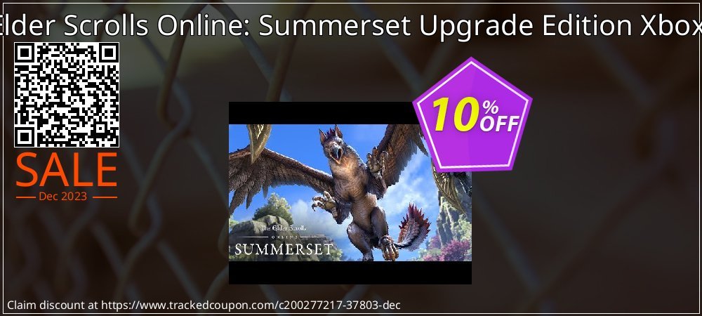 The Elder Scrolls Online: Summerset Upgrade Edition Xbox One coupon on Easter Day super sale