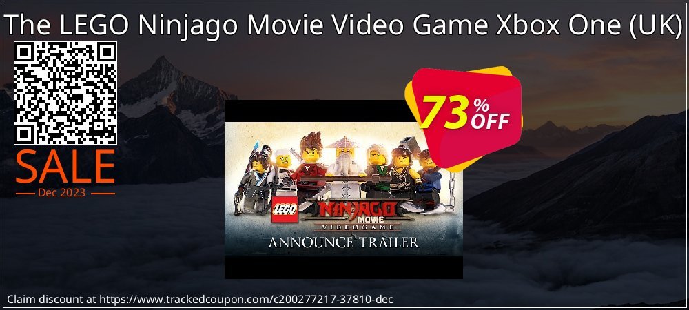 The LEGO Ninjago Movie Video Game Xbox One - UK  coupon on National Walking Day offering discount