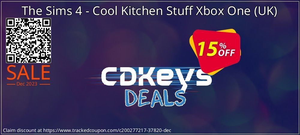 The Sims 4 - Cool Kitchen Stuff Xbox One - UK  coupon on World Backup Day offering discount