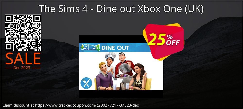 The Sims 4 - Dine out Xbox One - UK  coupon on National Pizza Party Day sales