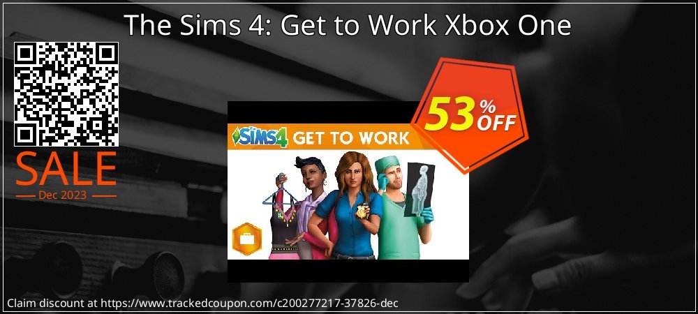 The Sims 4: Get to Work Xbox One coupon on World Party Day offer