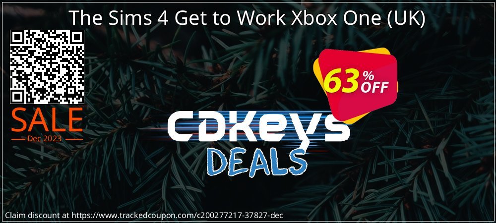 The Sims 4 Get to Work Xbox One - UK  coupon on April Fools' Day discount