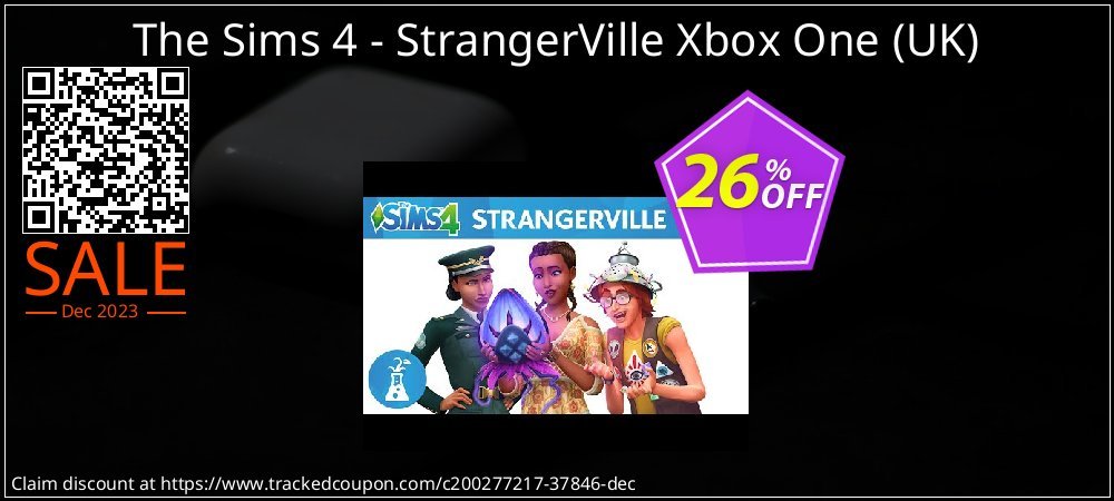 The Sims 4 - StrangerVille Xbox One - UK  coupon on World Party Day offering discount