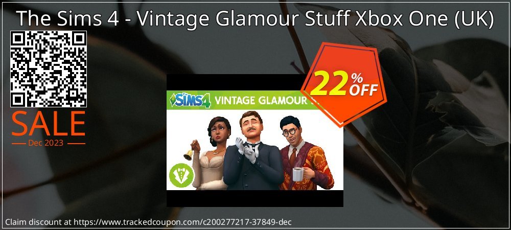 The Sims 4 - Vintage Glamour Stuff Xbox One - UK  coupon on Tell a Lie Day discounts