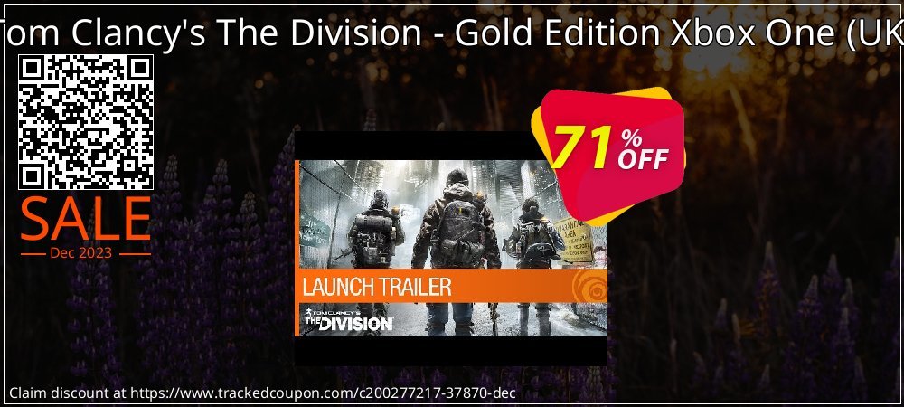 Tom Clancy's The Division - Gold Edition Xbox One - UK  coupon on National Walking Day deals