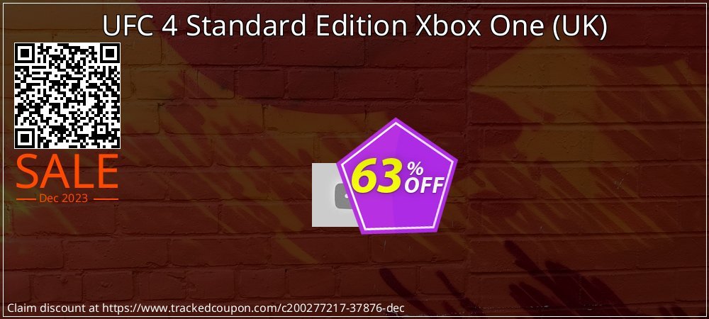 UFC 4 Standard Edition Xbox One - UK  coupon on Palm Sunday super sale