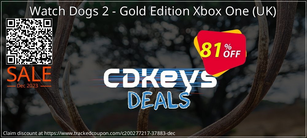 Watch Dogs 2 - Gold Edition Xbox One - UK  coupon on Virtual Vacation Day offering discount