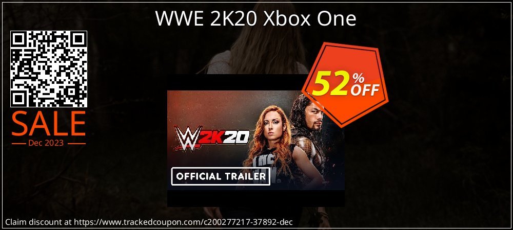 WWE 2K20 Xbox One coupon on April Fools Day offering discount