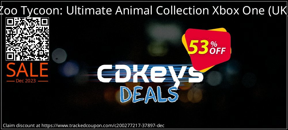 Zoo Tycoon: Ultimate Animal Collection Xbox One - UK  coupon on National Memo Day offer